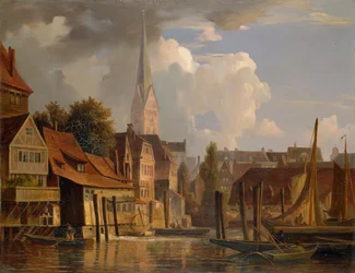La Kleine Alster en 1842, 1842